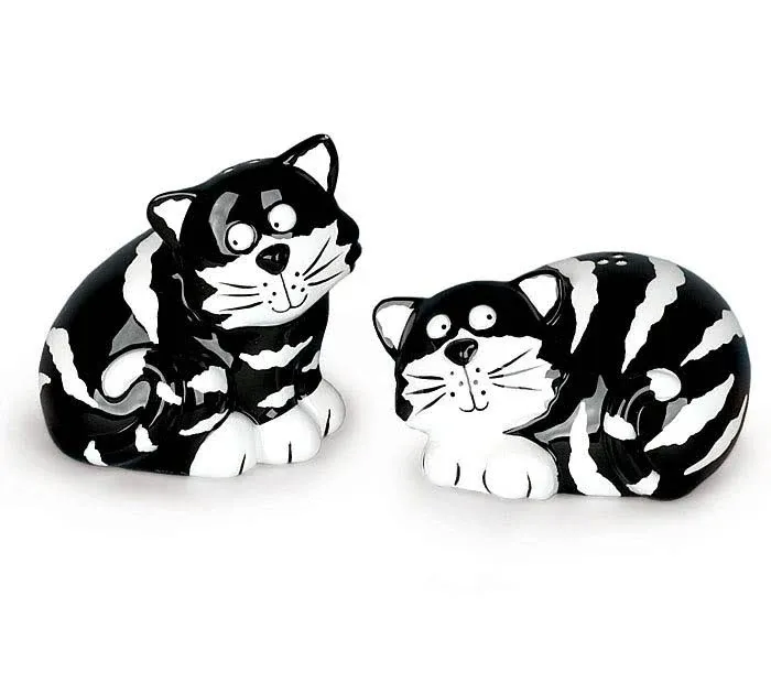 SALT/PEPPER Shakers  CHESTER CAT Anime