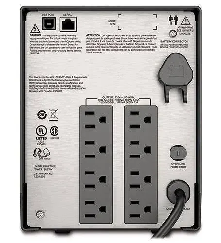 APC/ SCHNEIDER ELECTRIC - SMC1500C Smart UPS Line Interactive