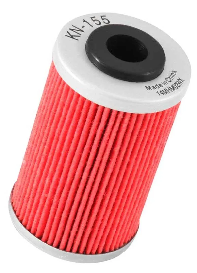 K&N Motorcycle Oil Filter: High Performance, Premium, Designed to be used with Synthetic or Conventional Oils: Fits Select KTM, Husqvarna Vehicles, KN-155