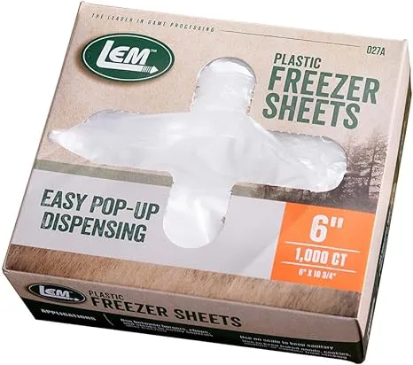 LEM Freezer Sheets - 6" x 10-3/4"