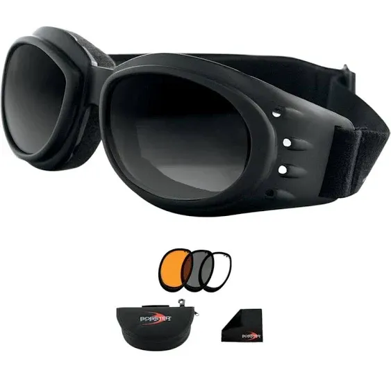 Bobster Cruiser II Interchangeable Motocross Goggle