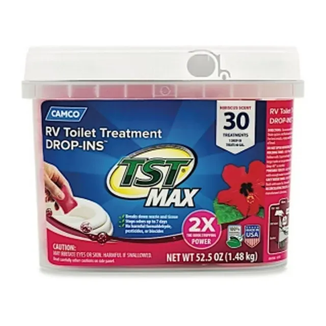 Camco TST MAX Hibiscus Breeze RV Toilet Drop-Ins