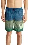 NWT NIKE Swim Men&#039;s Horizon Stripe 9&#034; Volley Shorts NESSC616 Sizes M/L/XL