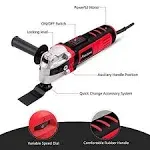 3.5-Amp Oscillating Multi Tool With 4.5° Oscillation Angle, 6 Variable Speeds