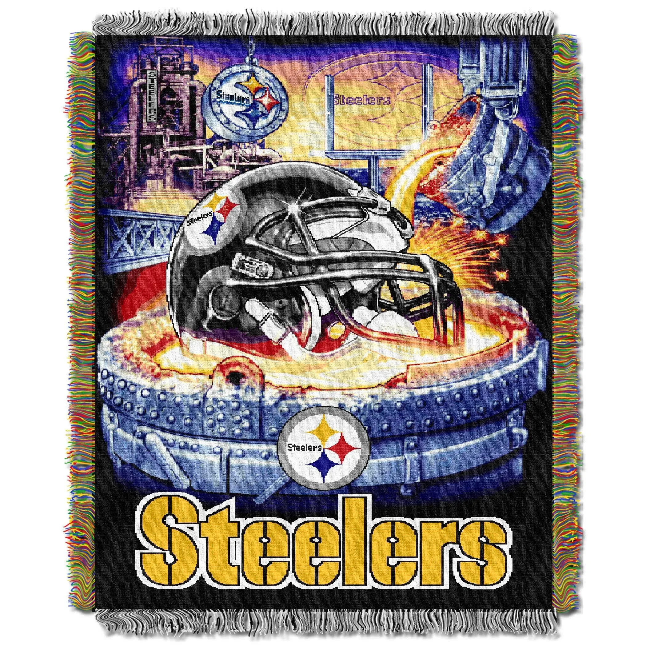 NFL Pittsburgh Steelers Decorative Home Field Woven Tapestry