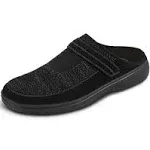 Orthofeet Men's Orthopedic Stretch Knit Hudson Slippers