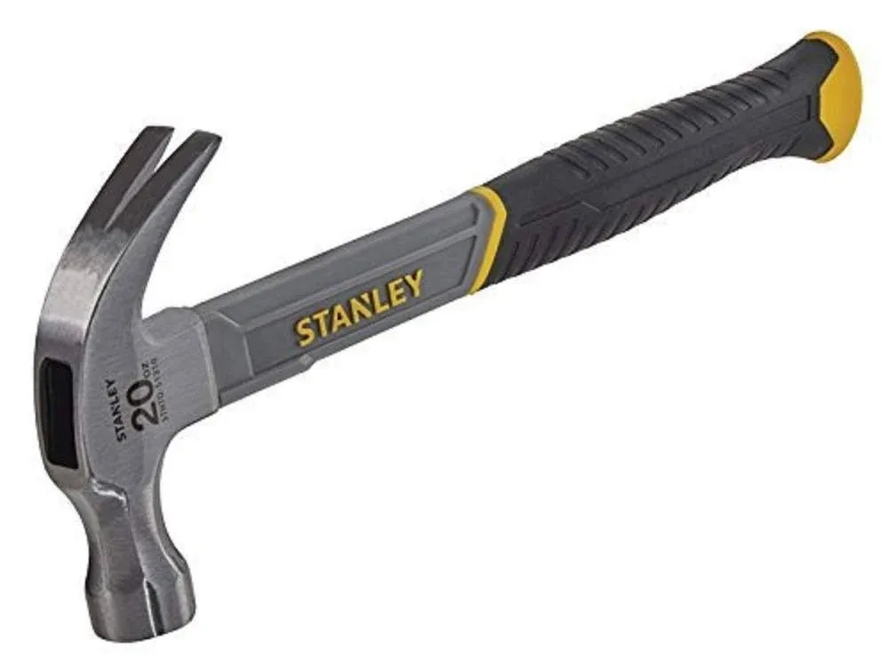 Stanley 565g (20oz) Fibreglass Claw Hammer - STHT0-51310