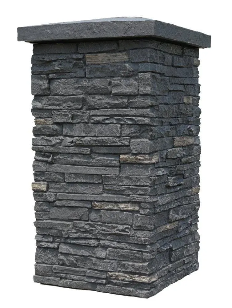 Nextstone Faux Polyurethane Stone Column Wrap