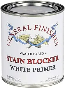 General Finishes White Primer Water Based Stain Blocker Quart