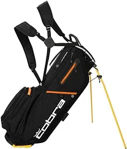 Cobra Golf Ultralight Pro + Stand Bag Black - Gold