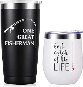 Wedding Anniversary for Couple Friend Lovers Cups Stainless Steel Wine Tumbler Travel Mug with Straw and Lid,2 Pack