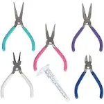 6 Pack: Jewelry Pliers Tool Set by Bead Landing™