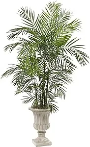 6’ Areca Palm Artificial Tree in Urn UV Resistant (Indoor/Outdoor)