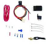 Mishimoto MMFAN-CNTL-U18NPT - Adjustable Fan Controller Kit - 1/8in NPT Style Temp Sensor