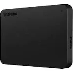 Toshiba Canvio Basics 500GB Portable Hard Drive- Black (HDTB305XK3AA)