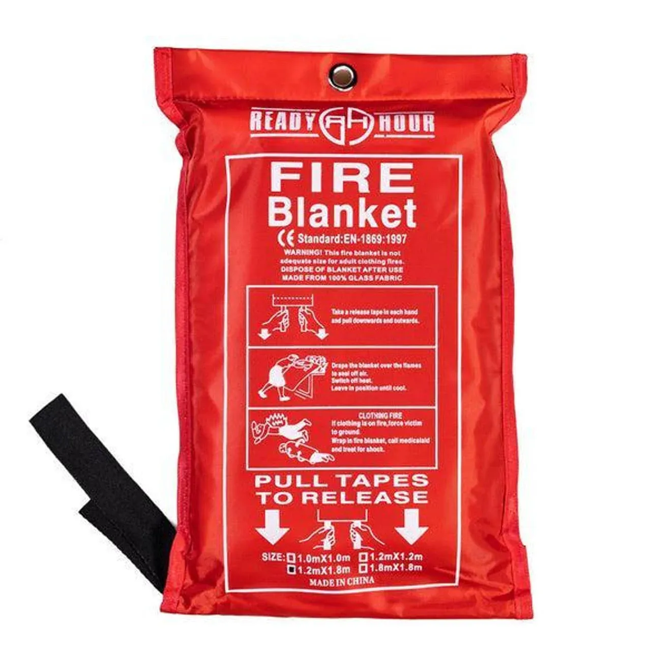 Fire Blanket by Ready Hour (Large Size, 47.2" H x 70.8" W)