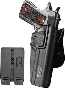 OWB Thumb Release Holster for Colt 1911/Elite Force1911/Kimb<wbr/>er/Rock Island 1911