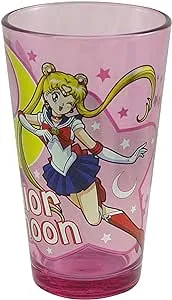 Sailor Moon Moon Princess Halation 16oz Pink Pint Glass