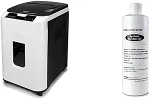 Aurora Commercial Grade 200-Sheet Auto Feed High Security Micro-Cut Paper Shredder/ 60 Minutes/ Security Level P-5