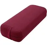 Simian Yoga Bolster Pillow Premium Meditation Bolsters Supportive Rectangular Cushion with Skin-Friendly Velvet Cover Washable, Support Cushions Bolster Pillows for Restorative Yoga,Yin Yoga…