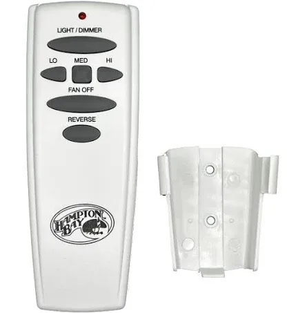 Hampton Bay Remote Control UC7078T with Reverse and Hampton Bay Logo