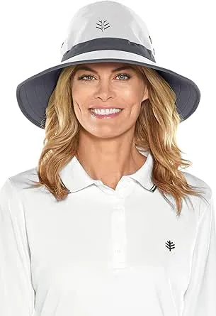 Coolibar UPF 50+ Men's Women's Matchplay Golf Hat - Sun Protective