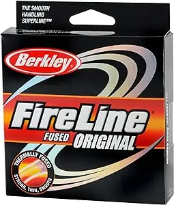 BERKLEY FireLine Braided Fishing LineSmoke Black 4LB or 20LB 125 yard/spool