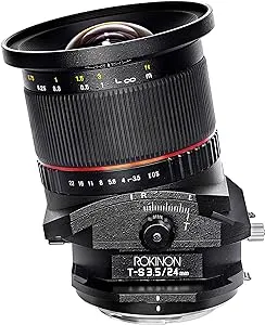 Rokinon 24mm F3.5 Tilt Shift Lens for Sony E