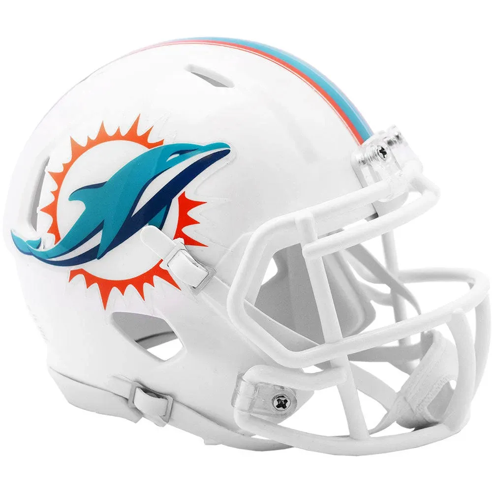 Miami Dolphins 2018 Speed Riddell Replica Mini Helmet