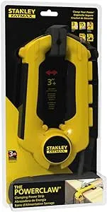 Stanley 32050 FatMax Power Claw Grounded 3 Outlet Clamping Power Strip