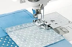 1/4&#034; Seam Patchwork Quilting Foot w Guide for Singer Featherweight 221, Brother