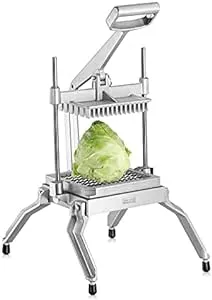 New Star Foodservice 1029055 Extra Heavy Duty Aluminum Frame Vegetable Slicer Lettuce Cutter