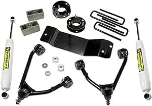 Superlift 07-16 Chevy Silv 1500 4WD 3.5in Lift Kit w/ Cast Steel Control Arms & Rear Shocks - 3700