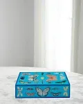 Jonathan Adler Large Botanist Lacquer Box, Purple