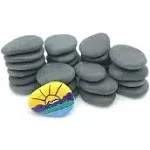 Lifetop 30PCS Small Painting Rocks, DIY Rocks Flat & Smooth Kindness Rocks for Arts, Crafts, Decoration, Gray Rocks for Painting,Hand Picked for Painting Rocks…