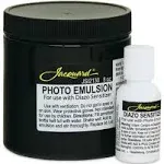 Jacquard Photo Emulsion & Diazo Sensitizer 8oz - Light Sensitive Emulsion - Create Silk Screens with Photos Lettering Logos or Detailed Images