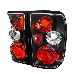 Spec-D® LT-RAN93JM-TM - Black/Red Euro Tail Lights