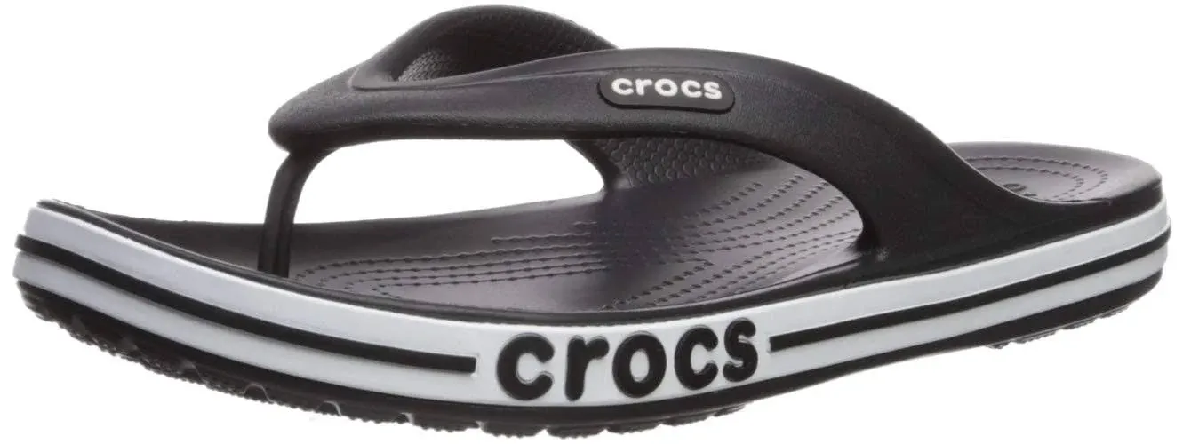 Crocs Men's and Women's Bayaband Flip Flop | Casual Flip Flops | Shower Shoes