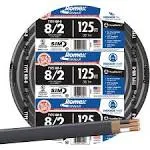 Romex 8/2 NMW/G Electrical Wire Black