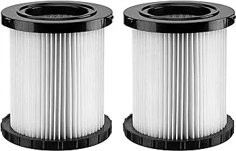 Filters Compatible with DeWalt DCV580 &amp; DCV581H  Part # DCV5801H (Pack of 2)