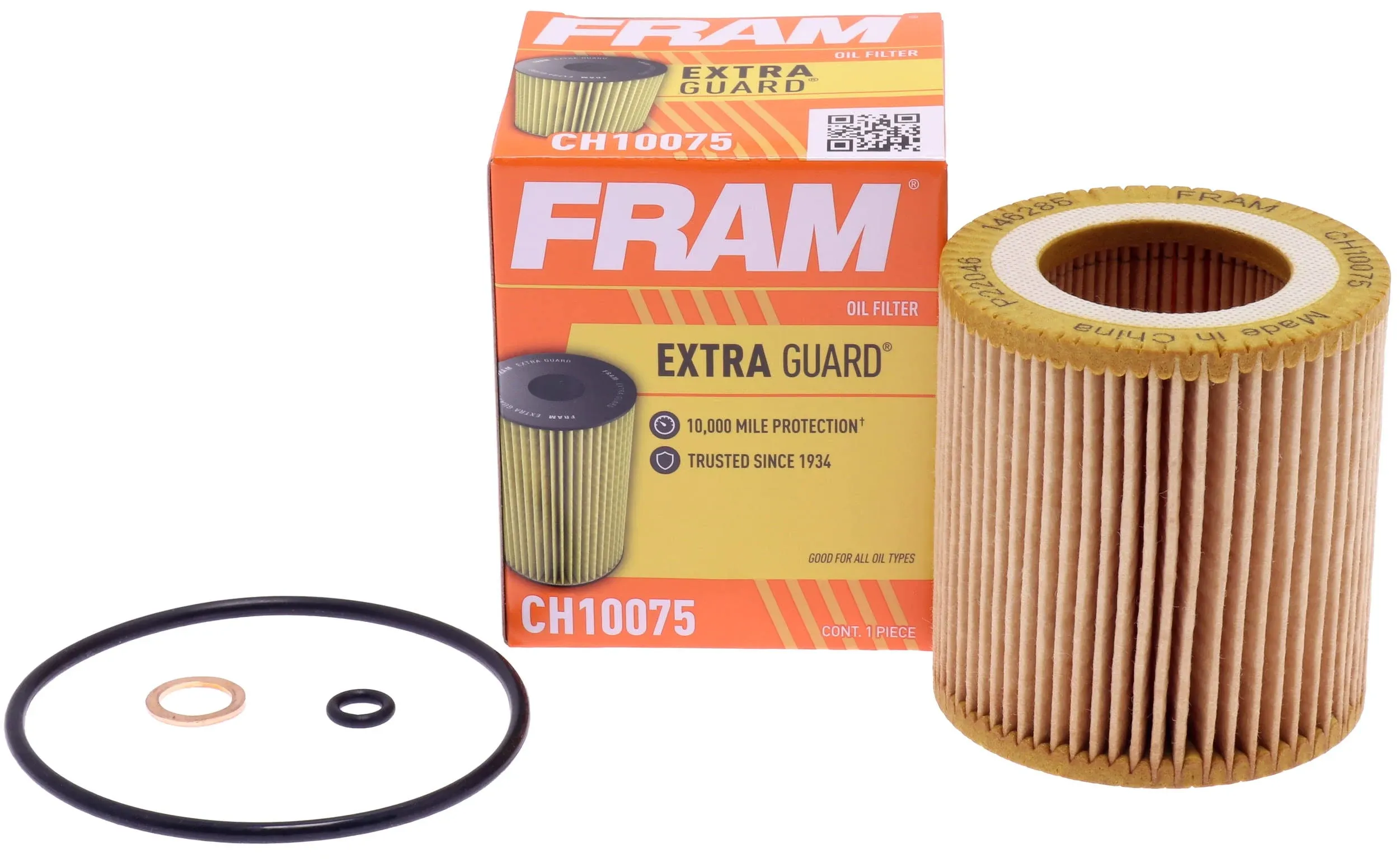 FRAM, CH10075, Oil Filter Fits BMW 1 Series M 2011, 128i 2008-13, 135i 2008-13,