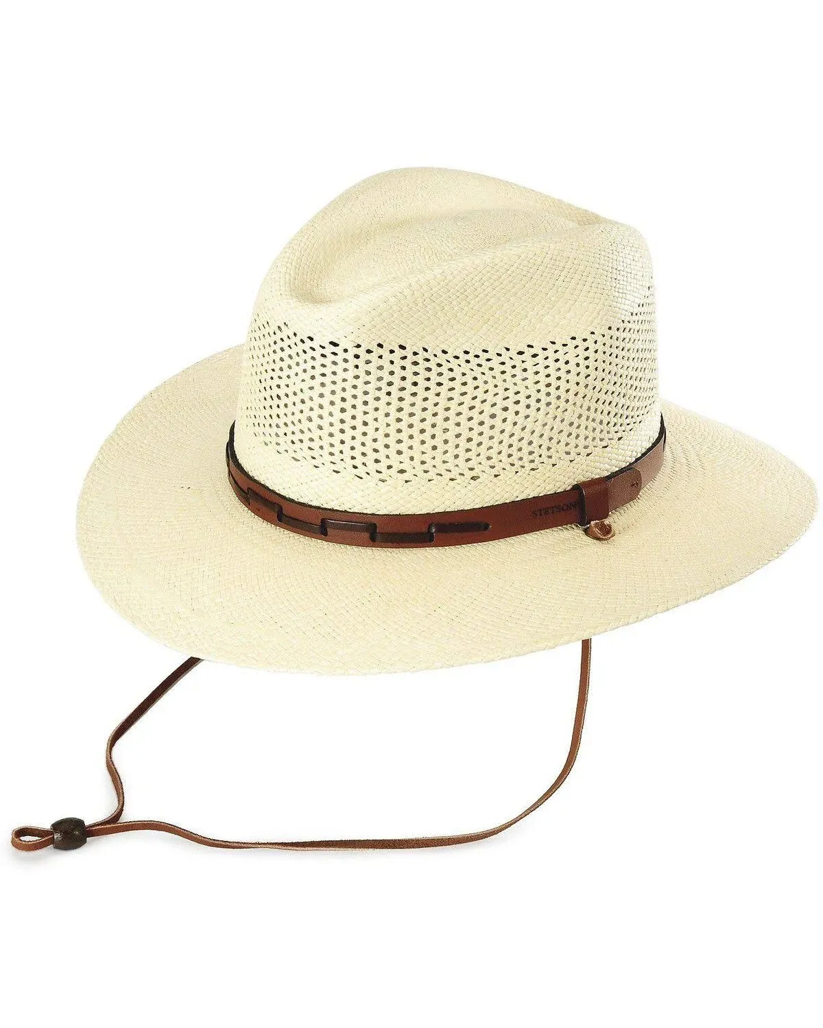 Stetson Airway Panama Straw Hat - Natural