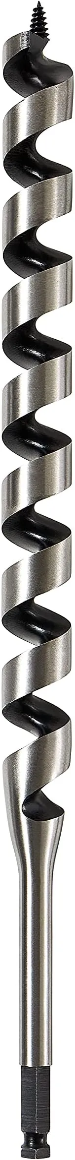 DEWALT Drill Bit, Ship Auger, 1-1/8 Inch x 17 Inch (DW1689)