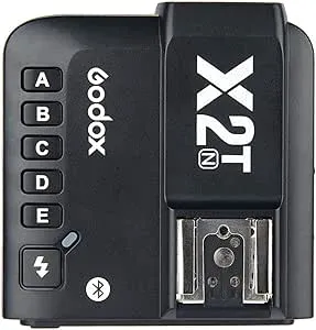 Godox X2T-N 2.4G Wireless Flash Trigger Transmitter Compatible with Nikon Camera Support i-TTL HSS 1/8000s Group Function LED Control Panel