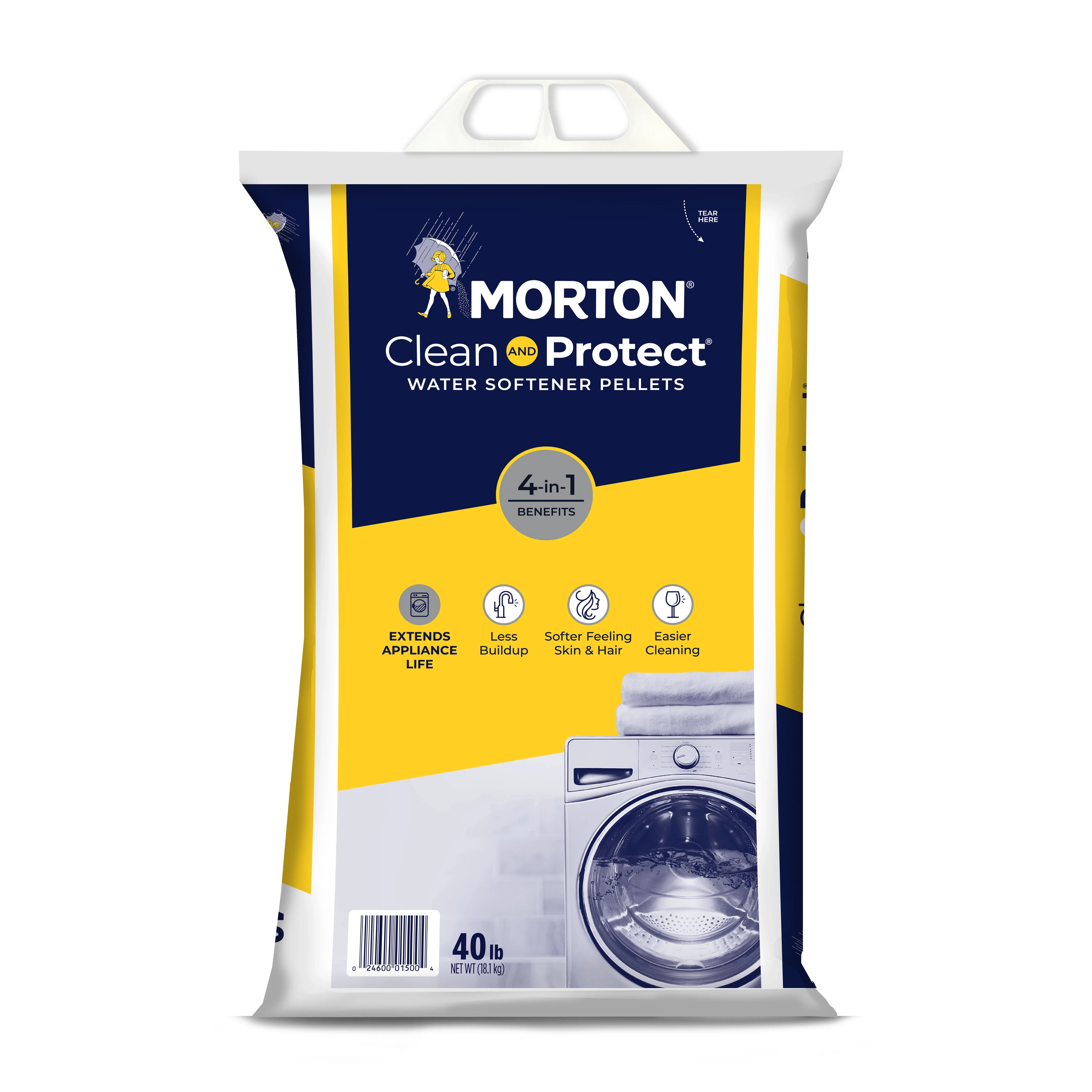 Morton Clean & Protect II Water Softening Pellets