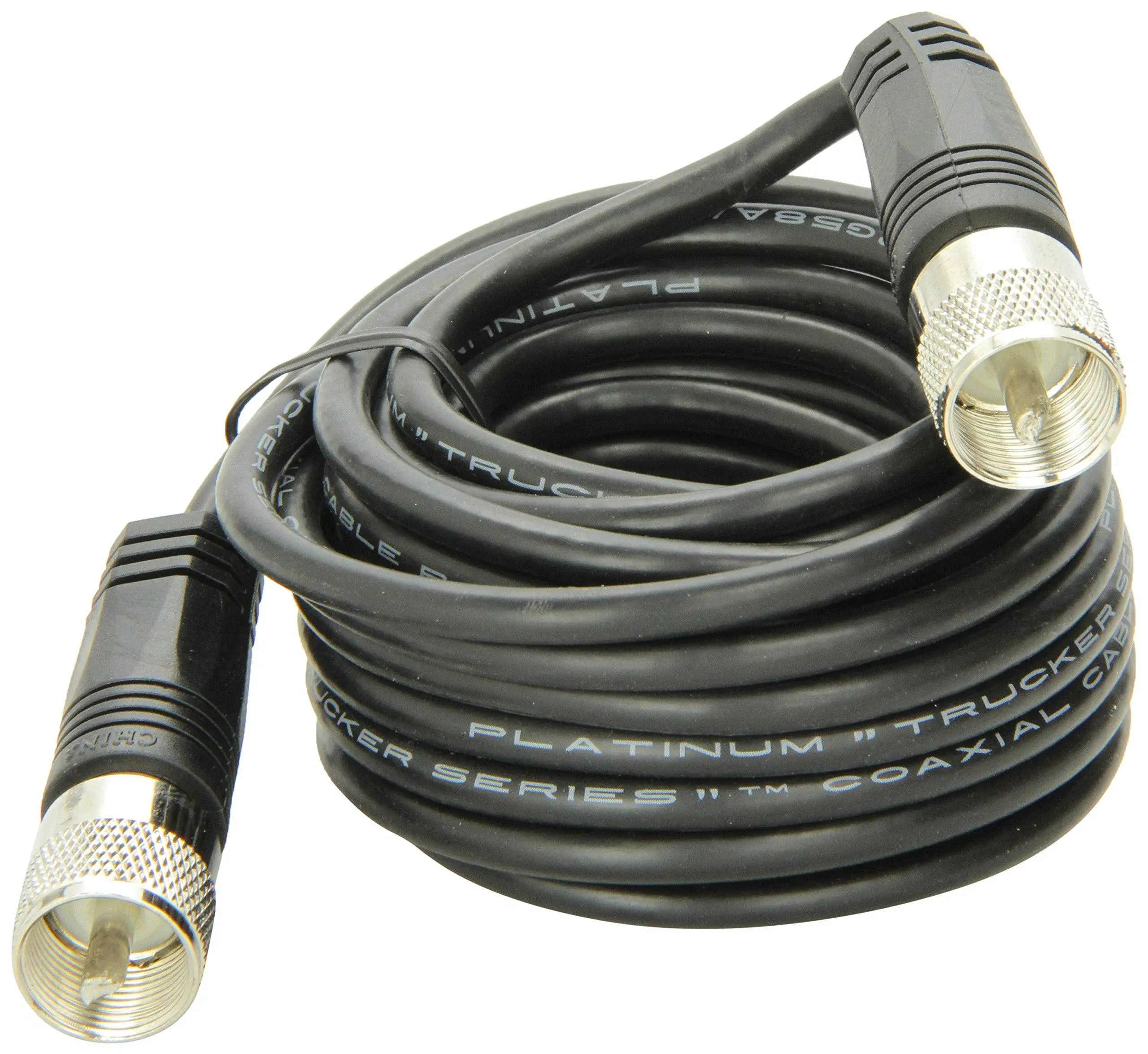 Truckspec 18' RG-58A/U Coaxial Cable with PL-259 Connectors