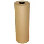 Natural Kraft Paper 24" x 1200 ft., 30 lb. Basis Weight