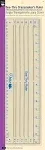 Dritz See-Thru Dressmakers Ruler