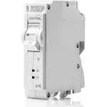 Smart Branch Circuit Breaker, AFCI/GFCI 1-Pole 15A 120V, 10KA Interrupt Rating