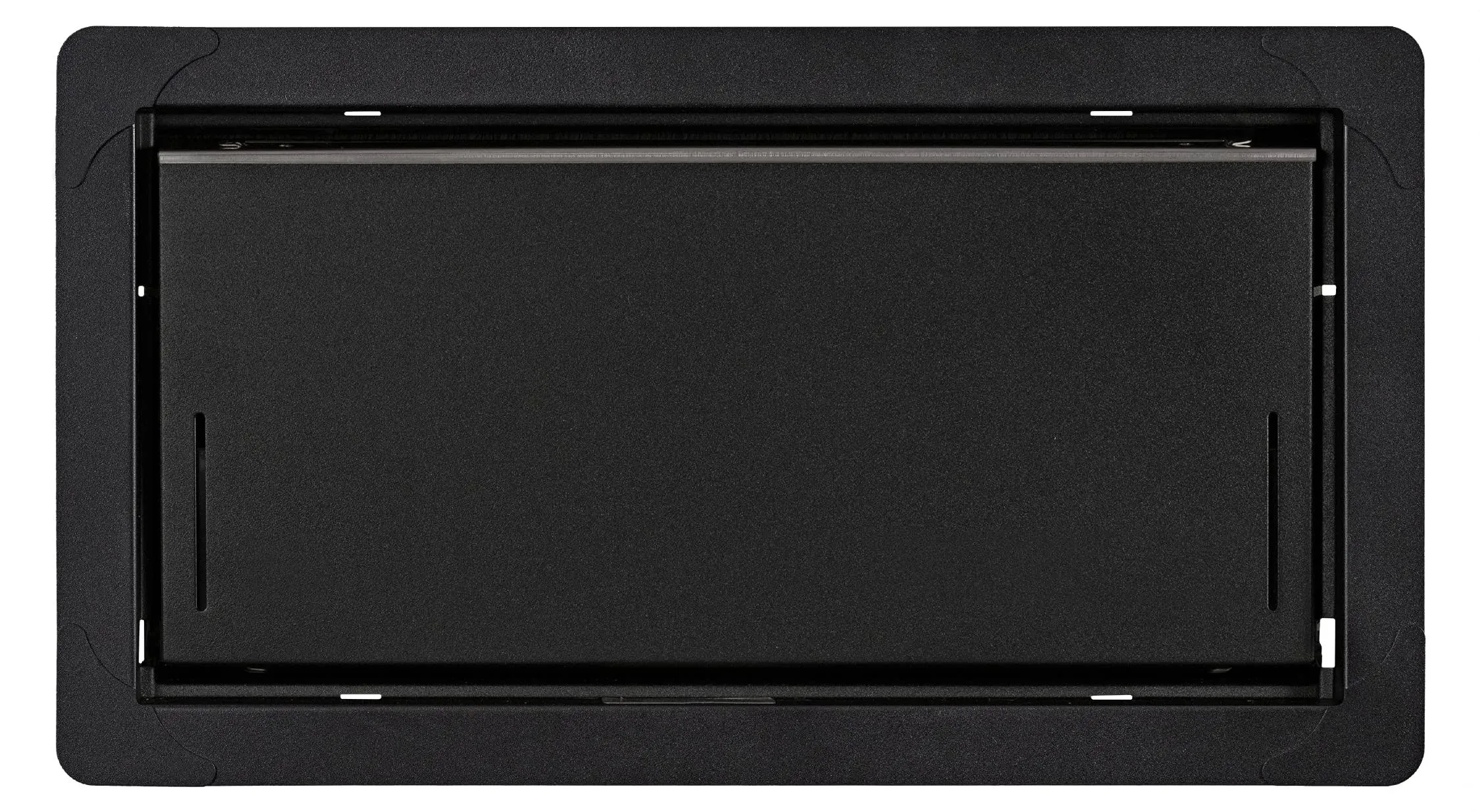 Smart Vent Insulated Foundation Flood Vent 16-in x 8-in Steel Foundation Vent in Black | 1540-520 Black